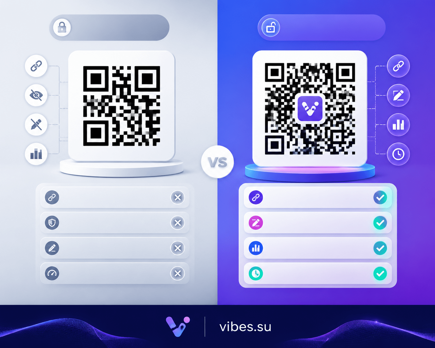 Сравнение статического и динамического QR-кода — структура и возможности